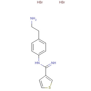 168894-64-2  3-Thiophenecarboximidamide, N-[4-(2-aminoethyl)phenyl]-,dihydrobromide