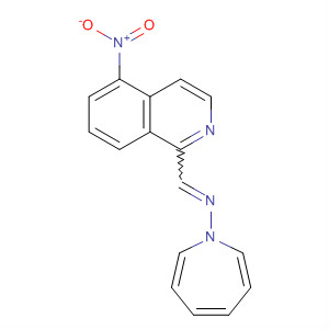 169261-23-8  1H-Azepin-1-amine, hexahydro-N-[(5-nitro-1-isoquinolinyl)methylene]-