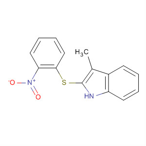 16942-18-0  1H-Indole, 3-methyl-2-[(2-nitrophenyl)thio]-