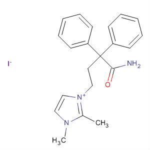 170105-27-8  1H-Imidazolium, 1-(4-amino-4-oxo-3,3-diphenylbutyl)-2,3-dimethyl-,iodide
