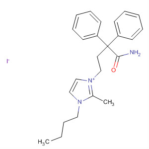 170105-39-2  1H-Imidazolium, 1-(4-amino-4-oxo-3,3-diphenylbutyl)-3-butyl-2-methyl-,iodide