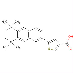 170355-37-0  3-Thiophenecarboxylic acid,5-(5,6,7,8-tetrahydro-5,5,8,8-tetramethyl-2-anthracenyl)-