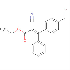 170789-11-4  2-Propenoic acid, 3-[4-(bromomethyl)phenyl]-2-cyano-3-phenyl-, ethylester