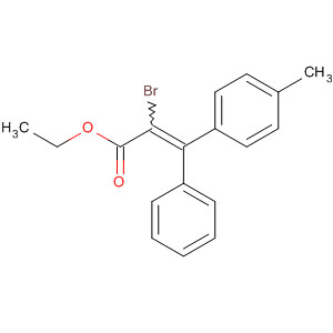 170789-29-4  2-Propenoic acid, 2-bromo-3-(4-methylphenyl)-3-phenyl-, ethyl ester