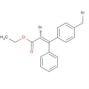 170789-30-7  2-Propenoic acid, 2-bromo-3-[4-(bromomethyl)phenyl]-3-phenyl-, ethylester