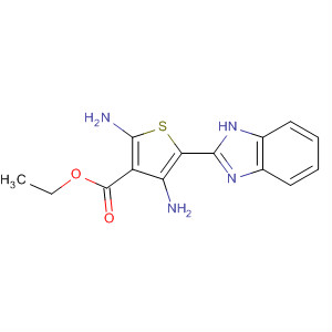 170802-18-3  3-Thiophenecarboxylic acid, 2,4-diamino-5-(1H-benzimidazol-2-yl)-,ethyl ester