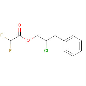 170885-73-1  Acetic acid, difluoro-, 2-chloro-3-phenylpropyl ester