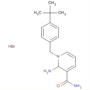 170950-45-5  3-Pyridinecarboxamide,2-amino-1-[[4-(1,1-dimethylethyl)phenyl]methyl]-1,2-dihydro-,monohydrobromide