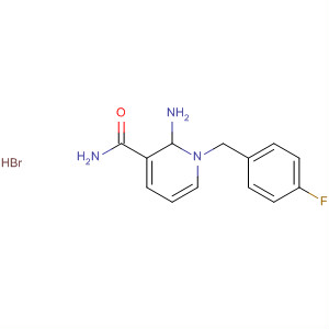 170950-46-6  3-Pyridinecarboxamide,2-amino-1-[(4-fluorophenyl)methyl]-1,2-dihydro-, monohydrobromide