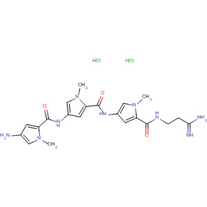 17165-10-5  1H-Pyrrole-2-carboxamide,N-[5-[[(3-amino-3-iminopropyl)amino]carbonyl]-1-methyl-1H-pyrrol-3-yl]-4-[[(4-amino-1-methyl-1H-pyrrol-2-yl)carbonyl]amino]-1-methyl-,dihydrochloride