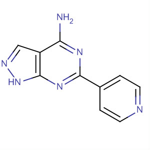 158001-31-1  1H-Pyrazolo[3,4-d]pyrimidin-4-amine, 6-(4-pyridinyl)-