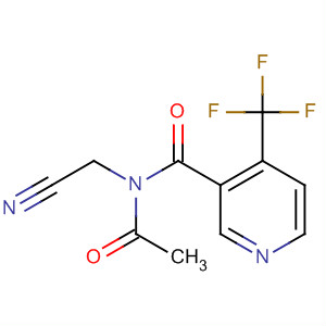 158062-73-8  3-Pyridinecarboxamide, N-acetyl-N-(cyanomethyl)-4-(trifluoromethyl)-