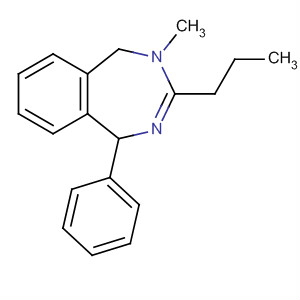158423-18-8  1H-2,4-Benzodiazepine, 4,5-dihydro-4-methyl-1-phenyl-3-propyl-