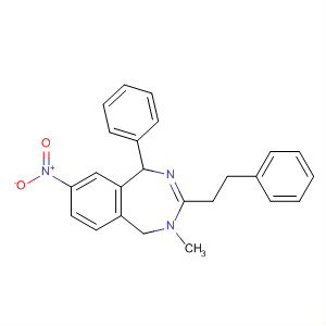 158423-50-8  1H-2,4-Benzodiazepine,4,5-dihydro-4-methyl-8-nitro-1-phenyl-3-(2-phenylethyl)-