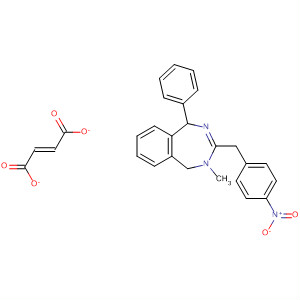 158425-50-4  1H-2,4-Benzodiazepine,4,5-dihydro-4-methyl-3-[(4-nitrophenyl)methyl]-1-phenyl-,(E)-2-butenedioate (1:1)