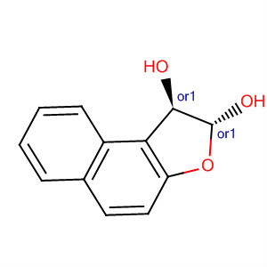 158588-74-0  Naphtho[2,1-b]furan-1,2-diol, 1,2-dihydro-, (1R,2R)-rel-