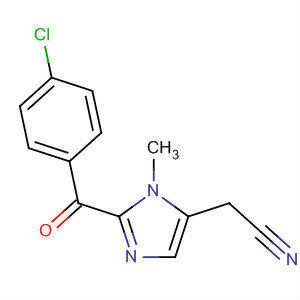158629-31-3  1H-Imidazole-5-acetonitrile, 2-(4-chlorobenzoyl)-1-methyl-