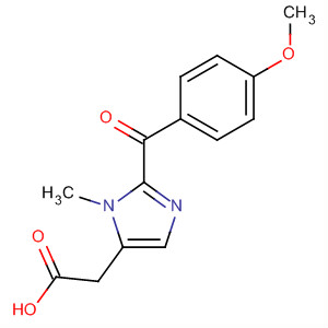 158629-38-0  1H-Imidazole-5-acetic acid, 2-(4-methoxybenzoyl)-1-methyl-