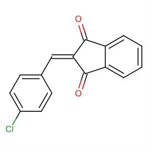 15875-54-4  1H-Indene-1,3(2H)-dione, 2-[(4-chlorophenyl)methylene]-