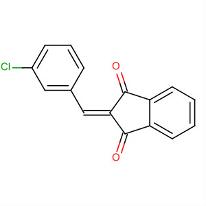 15875-55-5  1H-Indene-1,3(2H)-dione, 2-[(3-chlorophenyl)methylene]-