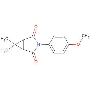 158895-04-6  3-Azabicyclo[3.1.0]hexane-2,4-dione,3-(4-methoxyphenyl)-6,6-dimethyl-