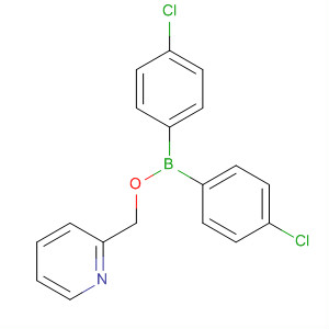 158904-98-4  Borinic acid, bis(4-chlorophenyl)-, 2-pyridinylmethyl ester