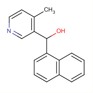 158978-54-2  3-Pyridinemethanol, 4-methyl-a-1-naphthalenyl-