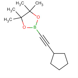 159087-43-1  1,3,2-Dioxaborolane, 2-(cyclopentylethynyl)-4,4,5,5-tetramethyl-