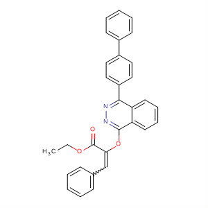 159451-94-2  2-Propenoic acid,2-[(4-[1,1'-biphenyl]-4-yl-1-phthalazinyl)oxy]-3-phenyl-, ethyl ester