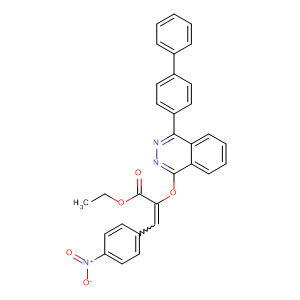 159451-97-5  2-Propenoic acid,2-[(4-[1,1'-biphenyl]-4-yl-1-phthalazinyl)oxy]-3-(4-nitrophenyl)-, ethylester