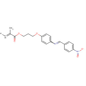 160432-30-4  2-Propenoic acid, 2-methyl-,3-[4-[[(4-nitrophenyl)methylene]amino]phenoxy]propyl ester, (E)-