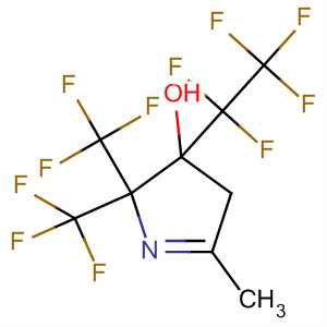 160733-19-7  2H-Pyrrol-3-ol,3,4-dihydro-5-methyl-3-(pentafluoroethyl)-2,2-bis(trifluoromethyl)-