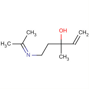 161300-04-5  1-Penten-3-ol, 3-methyl-5-[(1-methylethylidene)amino]-