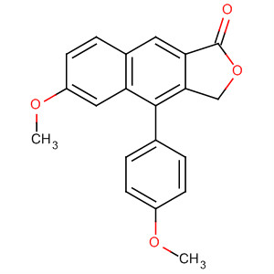 161359-61-1  Naphtho[2,3-c]furan-1(3H)-one, 6-methoxy-4-(4-methoxyphenyl)-