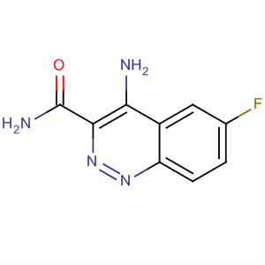 161373-29-1  3-Cinnolinecarboxamide, 4-amino-6-fluoro-