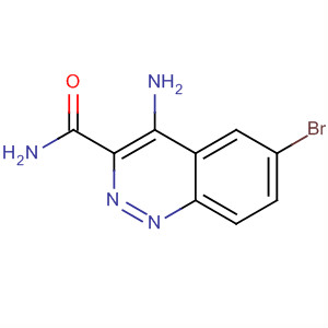 161373-36-0  3-Cinnolinecarboxamide, 4-amino-6-bromo-