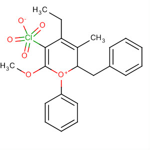 1616-36-0  2-Benzopyrylium, 4-ethyl-6-methoxy-3-methyl-1-phenyl-, perchlorate