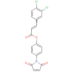 161632-97-9  2-Propenoic acid, 3-(3,4-dichlorophenyl)-,4-(2,5-dihydro-2,5-dioxo-1H-pyrrol-1-yl)phenyl ester