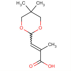 161717-91-5  2-Propenoic acid, 3-(5,5-dimethyl-1,3-dioxan-2-yl)-2-methyl-