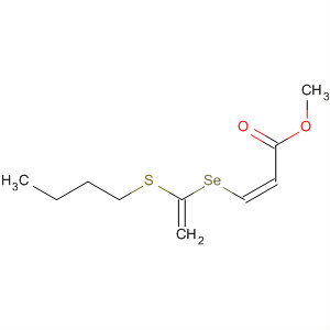 161860-39-5  2-Propenoic acid, 3-[[1-(butylthio)ethenyl]seleno]-, methyl ester, (2Z)-