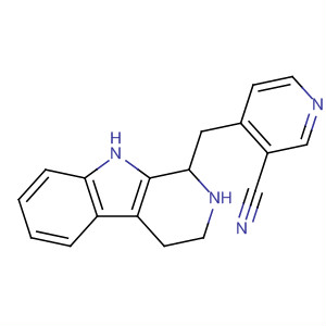 162147-10-6  3-Pyridinecarbonitrile,4-[(2,3,4,9-tetrahydro-1H-pyrido[3,4-b]indol-1-yl)methyl]-
