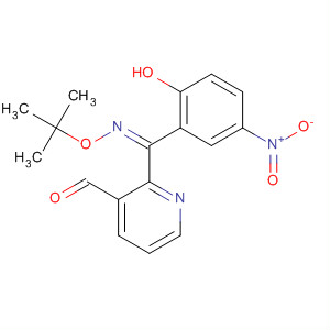 162268-93-1  3-Pyridinecarboxaldehyde,2-[[(1,1-dimethylethoxy)imino](2-hydroxy-5-nitrophenyl)methyl]-, (Z)-