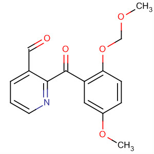 162270-76-0  3-Pyridinecarboxaldehyde, 2-[5-methoxy-2-(methoxymethoxy)benzoyl]-
