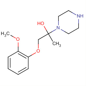 162712-35-8  1-Piperazineethanol, a-[(2-methoxyphenoxy)methyl]-