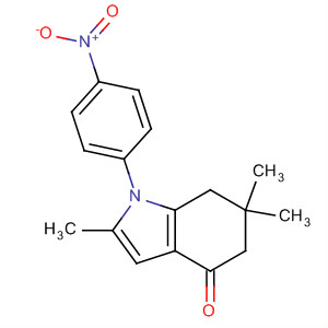 163083-12-3  4H-Indol-4-one, 1,5,6,7-tetrahydro-2,6,6-trimethyl-1-(4-nitrophenyl)-
