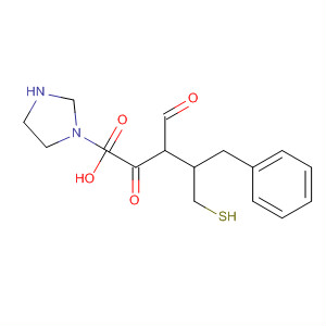 163115-53-5  1-Imidazolidinebutanoic acid,3-[1-(mercaptomethyl)-2-phenylethyl]-2,4-dioxo-