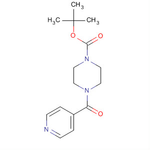 163838-89-9  1-Piperazinecarboxylic acid, 4-(4-pyridinylcarbonyl)-, 1,1-dimethylethylester