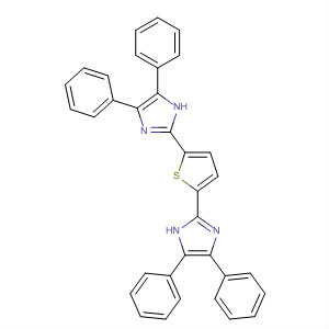 16408-51-8  1H-Imidazole, 2,2'-(2,5-thiophenediyl)bis[4,5-diphenyl-