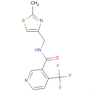 164341-55-3  3-Pyridinecarboxamide,N-[(2-methyl-4-thiazolyl)methyl]-4-(trifluoromethyl)-