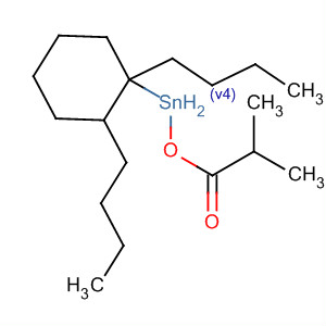 164663-98-3  estanano, dibutilciclohexil(2-metil-1-oxopropoxi)-